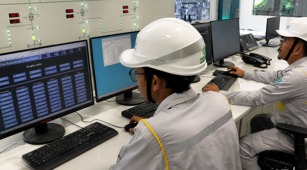 kapasitas & teknologi control room plta batangtoru